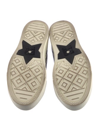 Christian Dior Canvas Patterned Sneakers