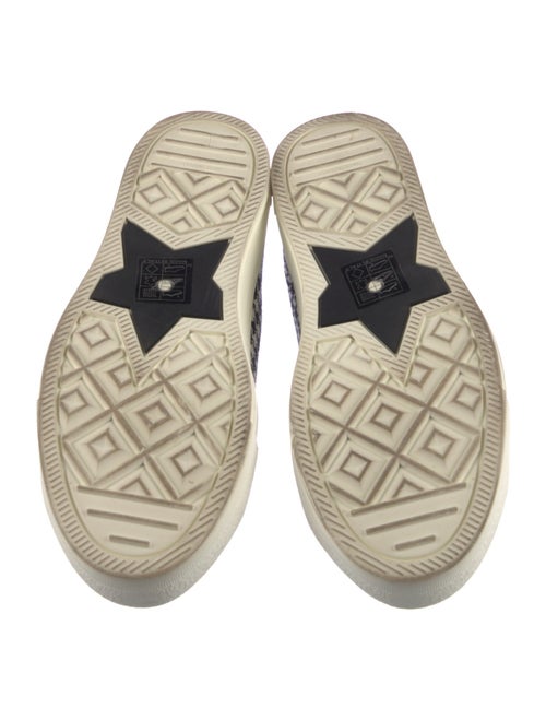 Christian Dior Canvas Patterned Sneakers