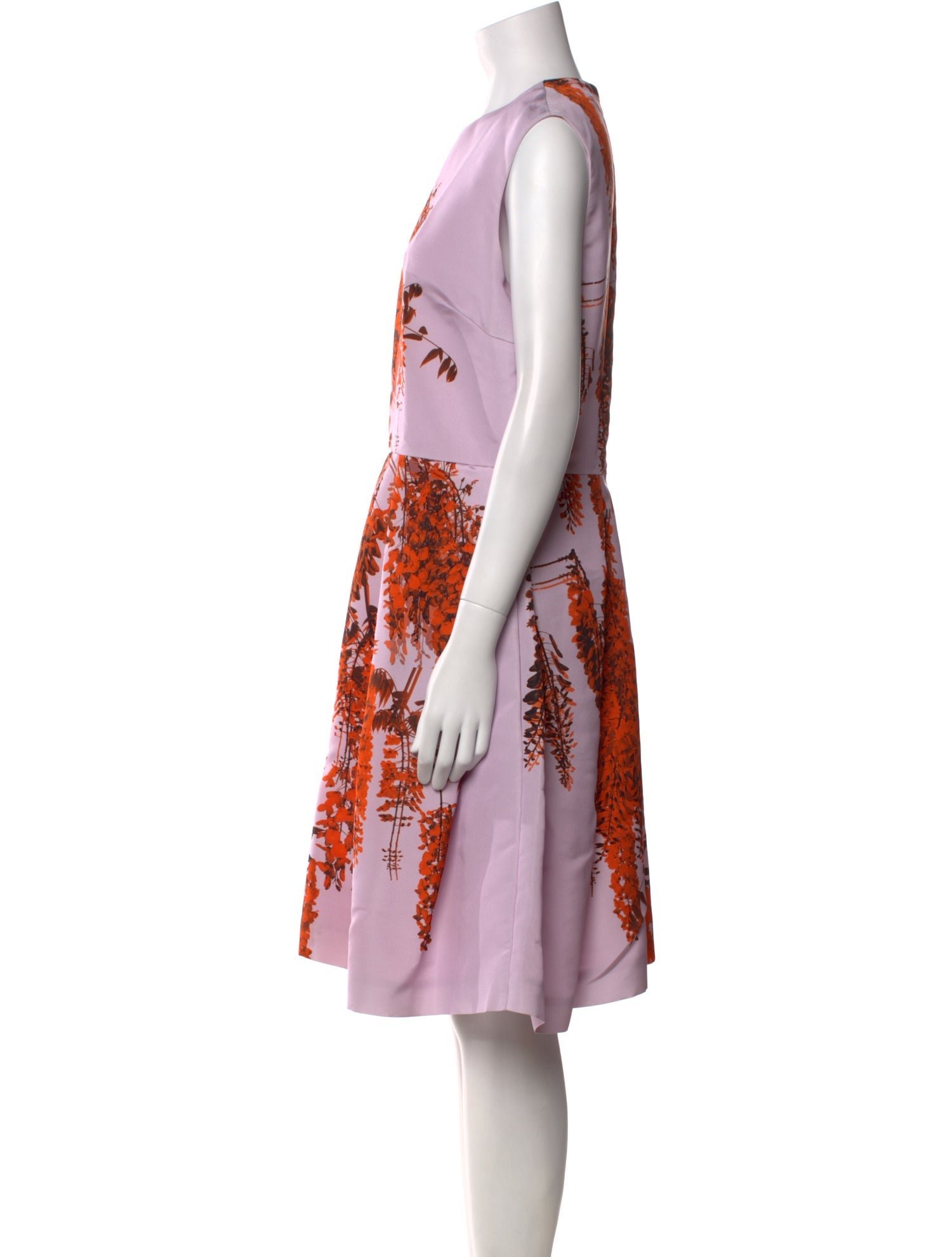 Christian Dior Silk Knee-Length Dress