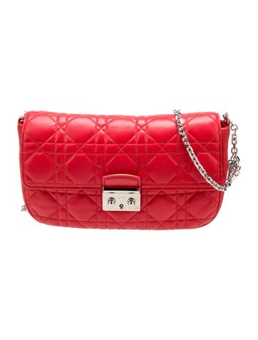 Christian Dior Crossbody Bags Cannage Miss Small