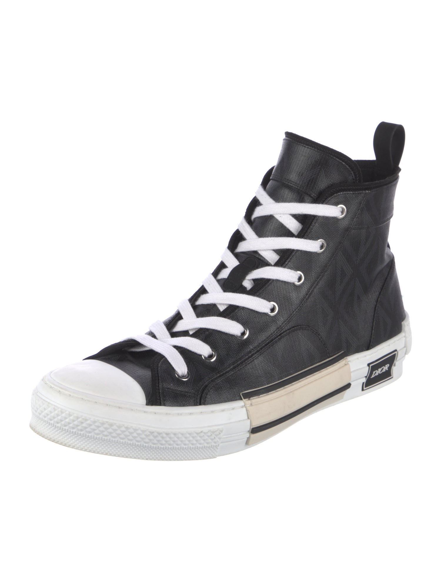 DIOR MEN B23 CD Diamond Sneakers
