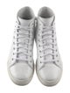 Christian Dior Kids Leather High Top Sneaker