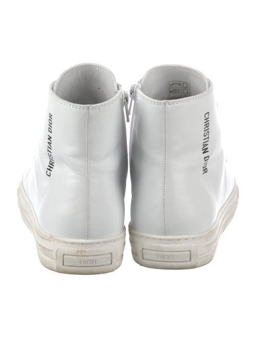 Christian Dior Kids Leather High Top Sneaker