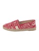 Christian Dior Canvas Printed Espadrilles