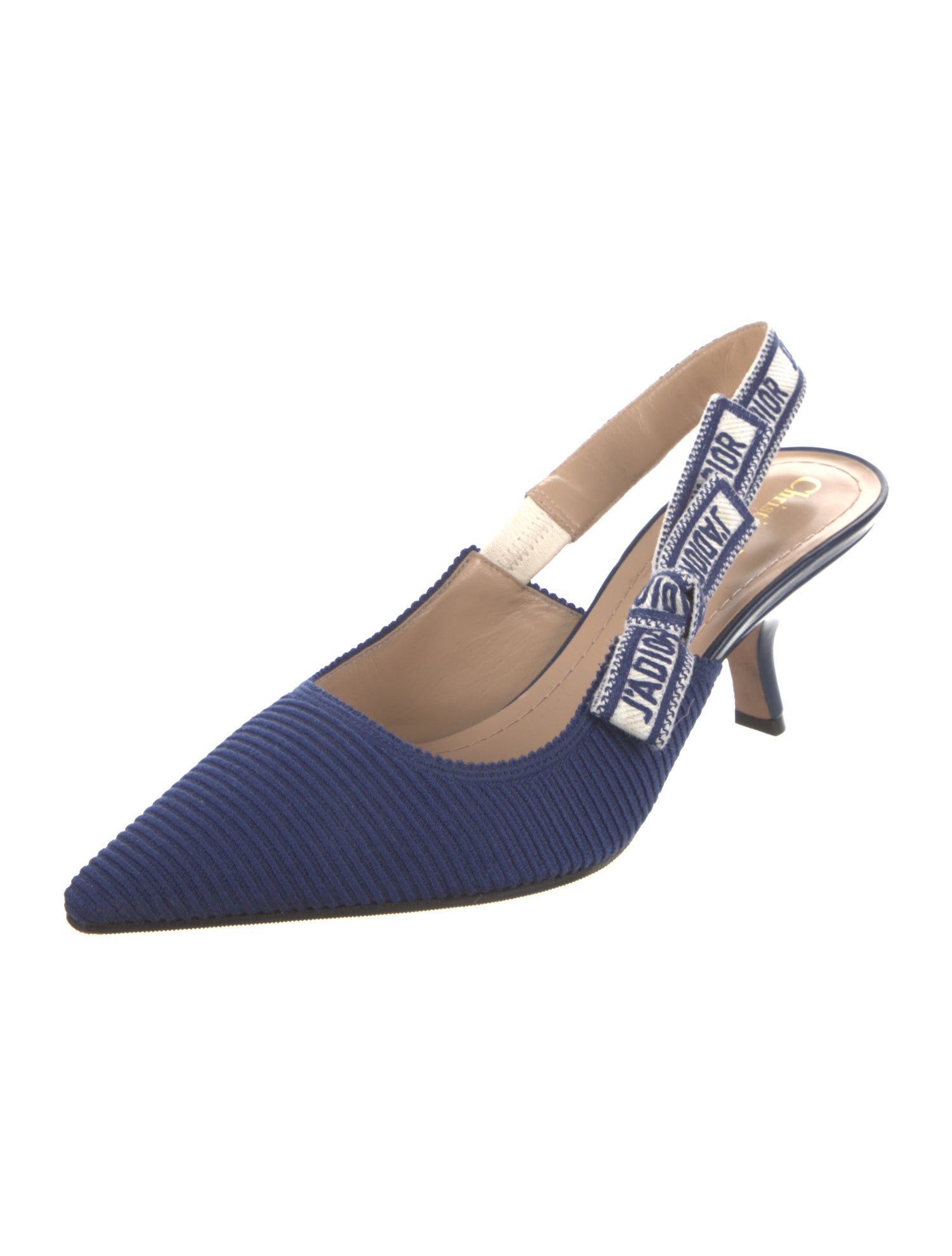 Christian Dior J'Adior Bow Accents Slingback Pumps