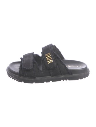 Christian Dior Canvas Slides