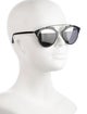 Christian Dior Round Mirrored Sunglasses