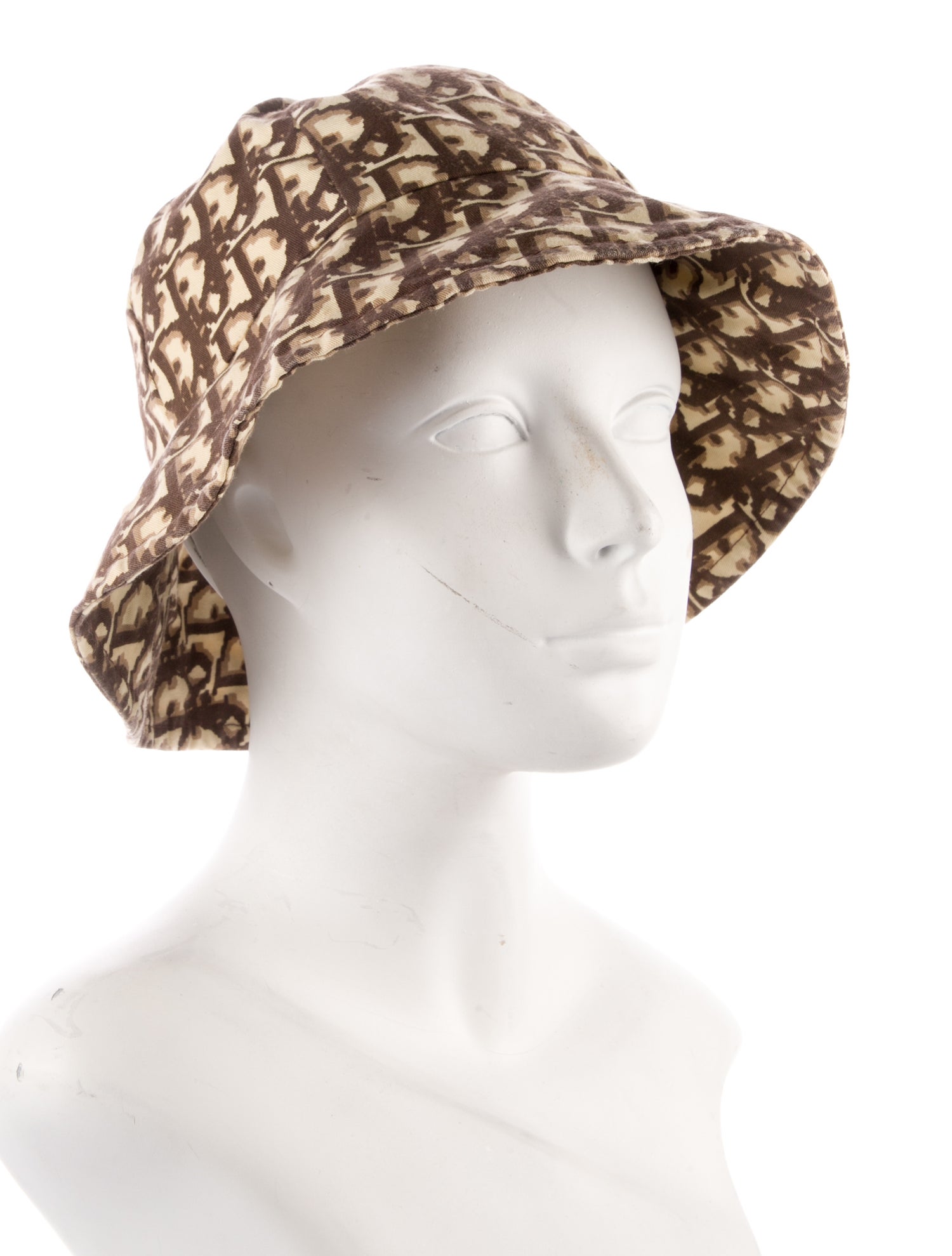 Christian Dior Pattern Print Bucket Hat