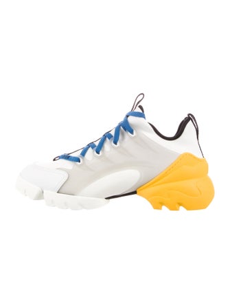 Christian Dior D-Connect 'White Yellow' Chunky Sneakers