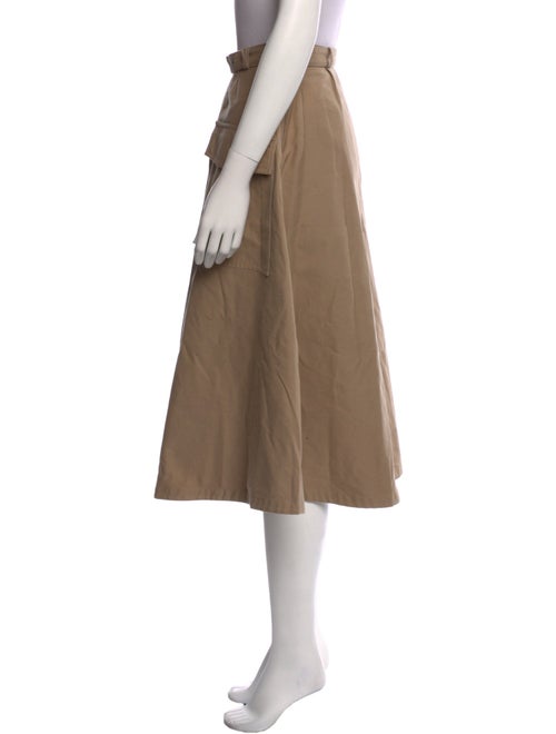 Christian Dior Pleated Accents Midi Length Skirt