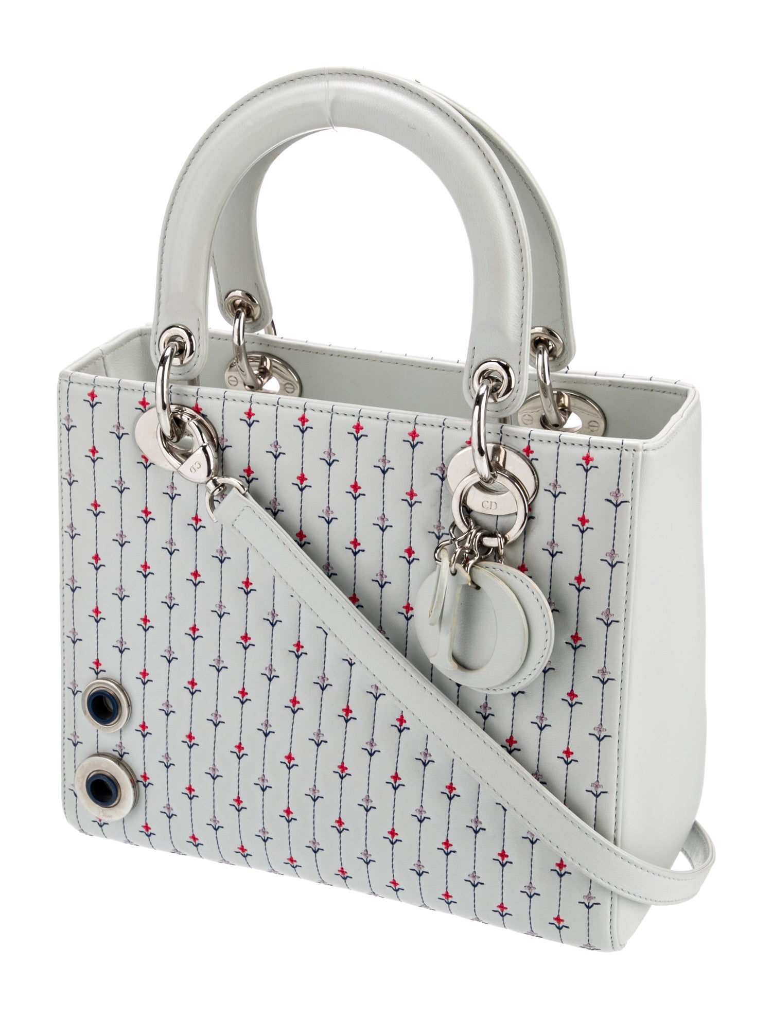 Christian Dior Leather Lady Dior Medium