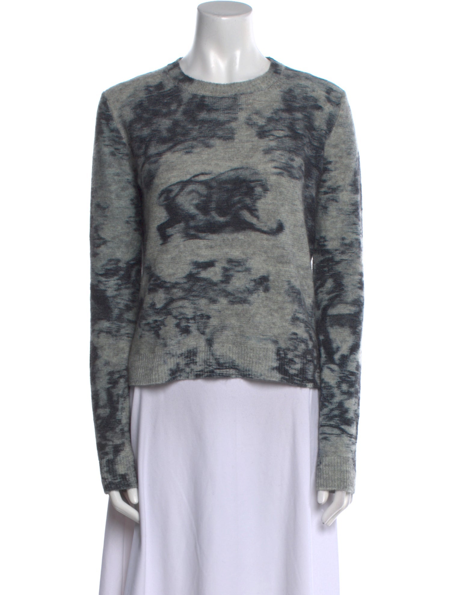 Christian Dior Cashmere Printed Sweater