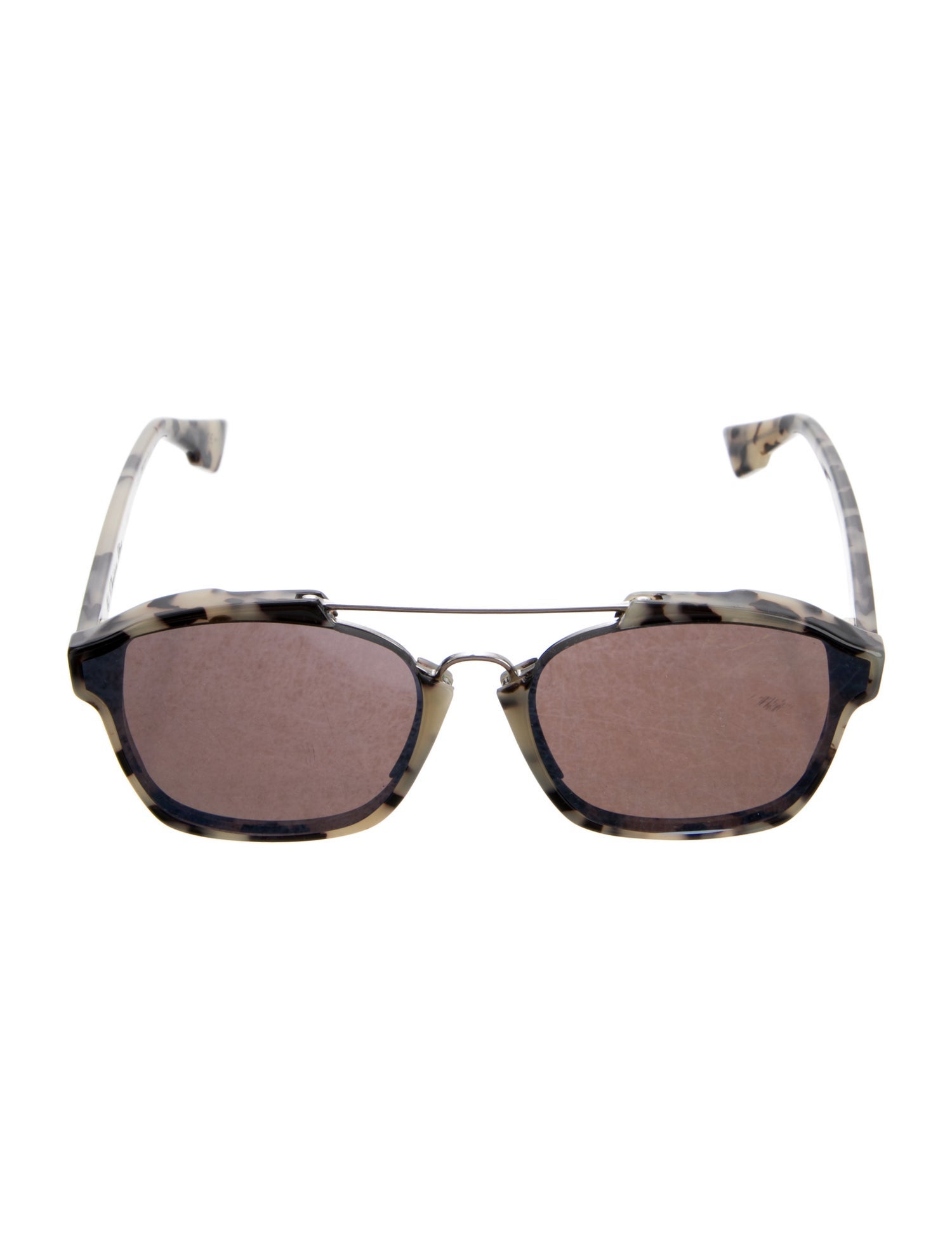 Christian Dior Square Mirrored Sunglasses w/ Tags