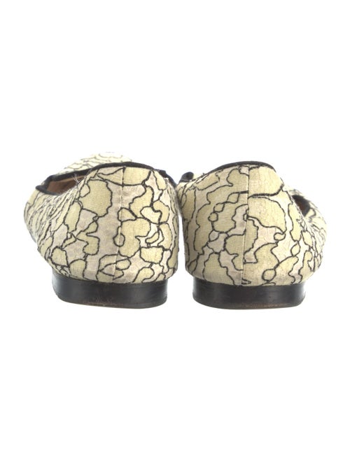 Christian Dior Canvas Printed Loafers