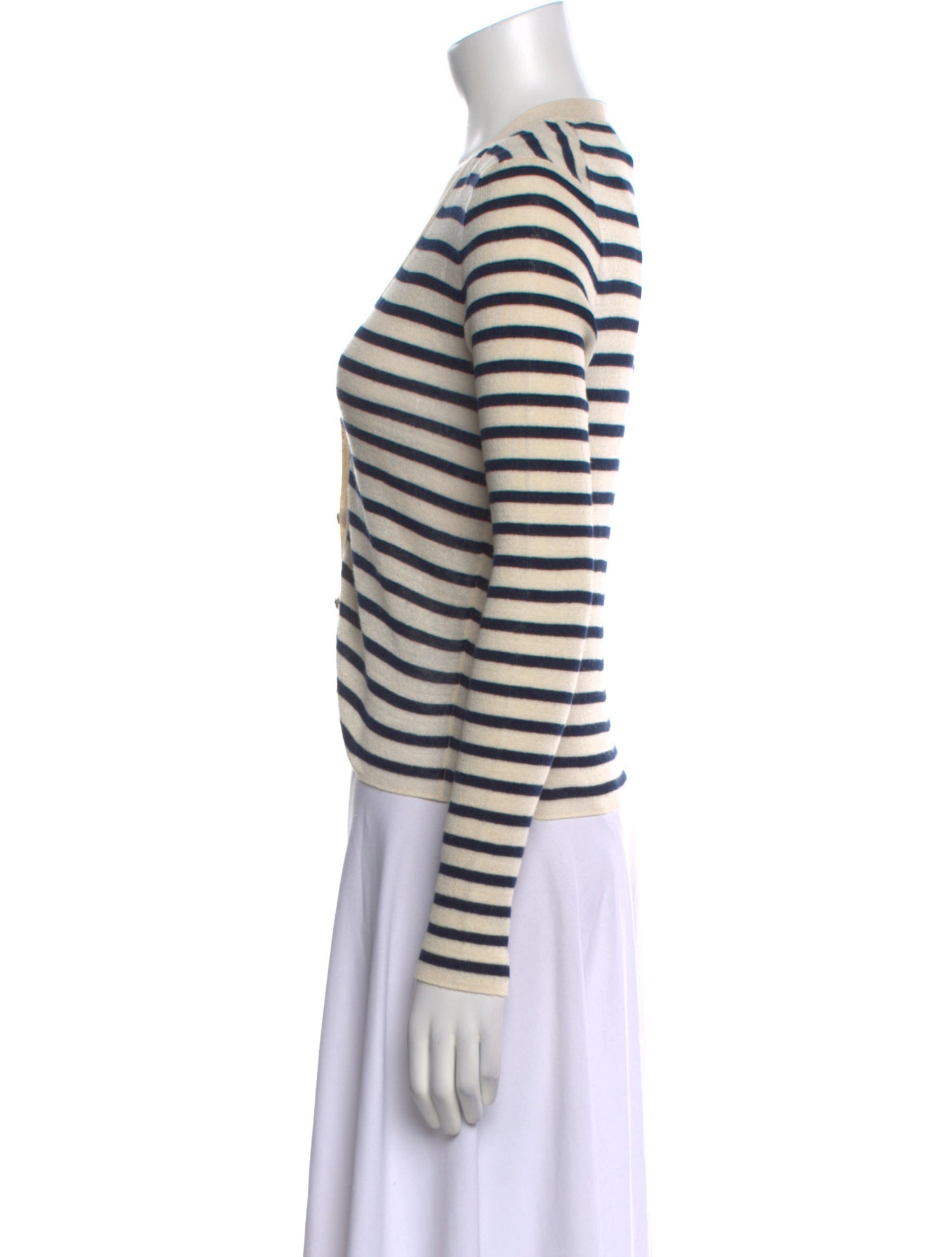 Christian Dior Linen Striped Sweater