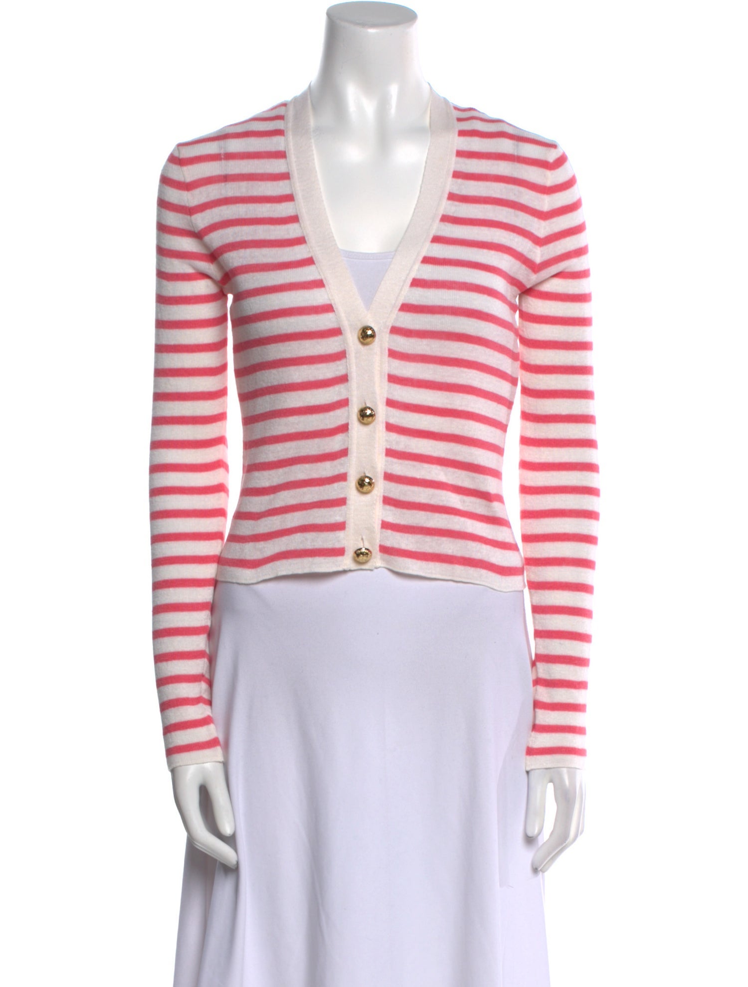 Christian Dior Linen Striped Sweater