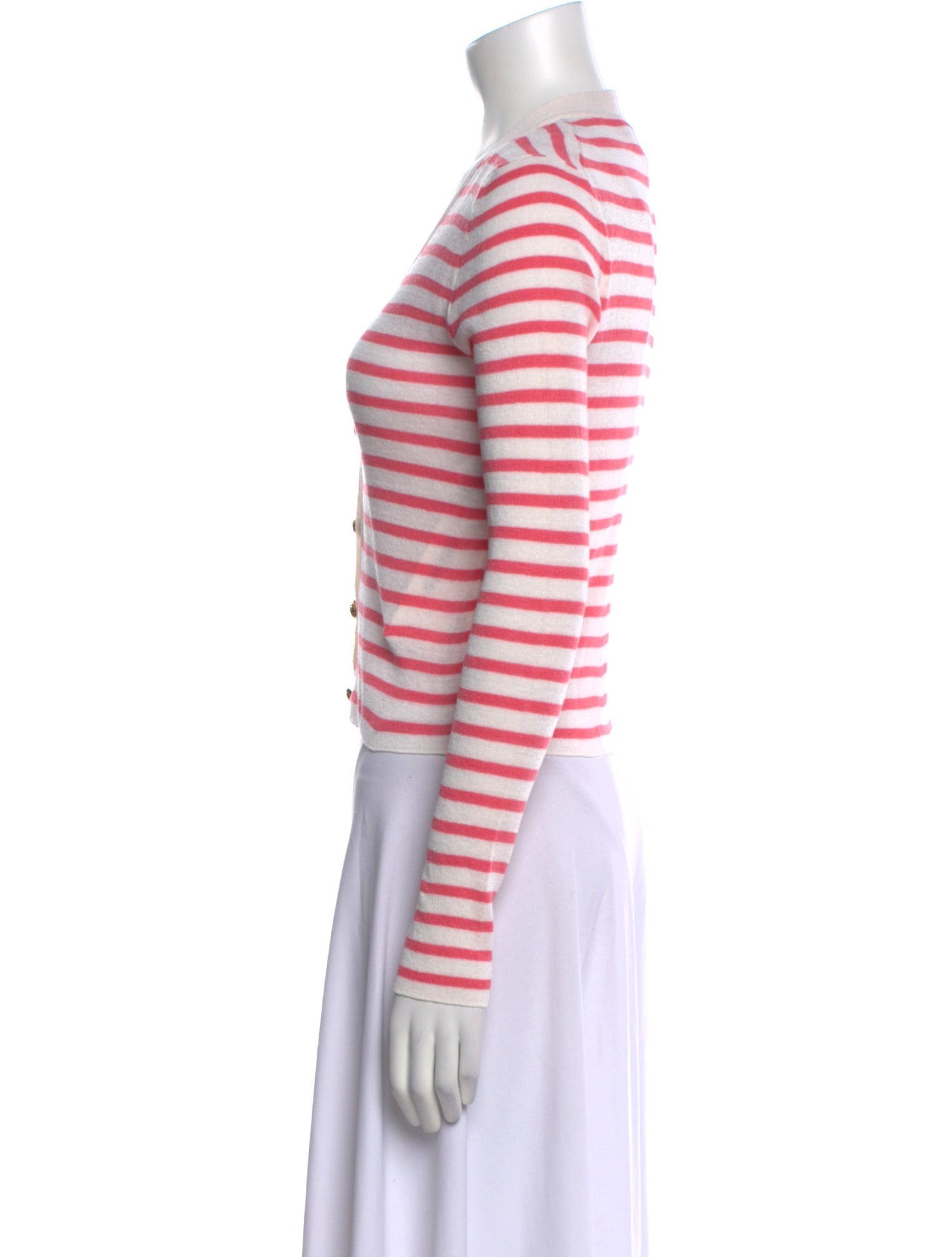 Christian Dior Linen Striped Sweater