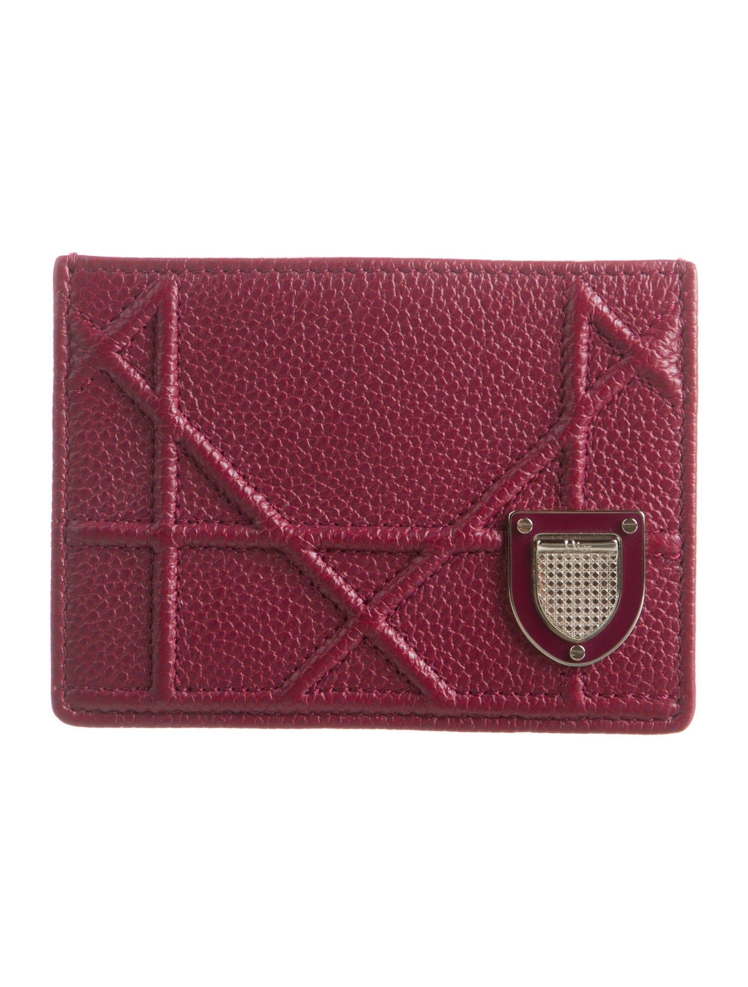 Christian Dior 2016 Diorama Card Holder Wallet