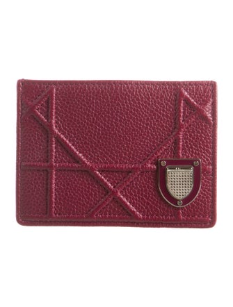 Christian Dior 2016 Diorama Card Holder Wallet