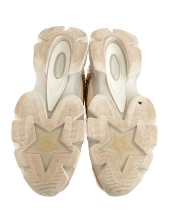 Christian Dior Rubber Mesh Accents Chunky Sneakers