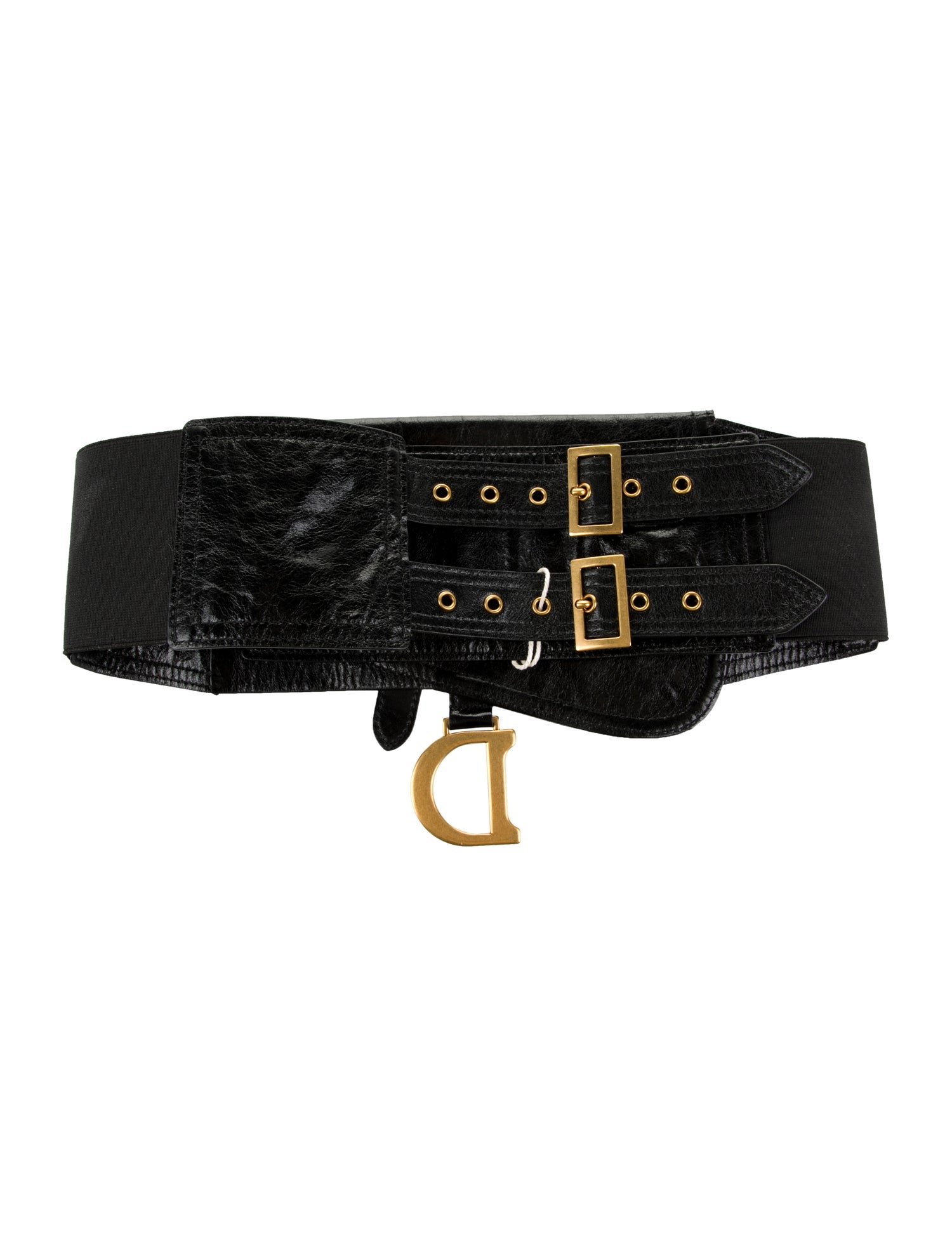 Christian Dior Saddle Wide Waist Belt