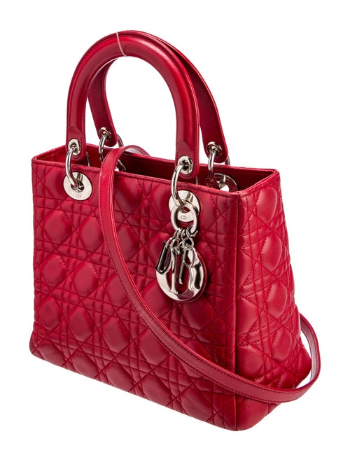Christian Dior Cannage Lady Dior Medium
