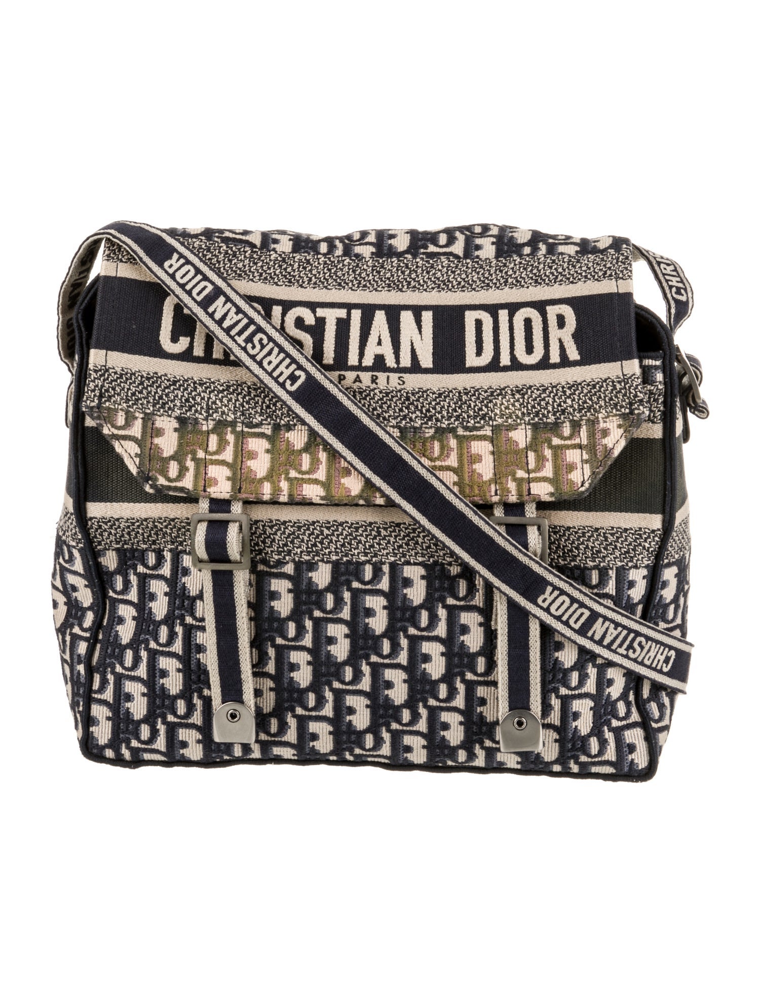Christian Dior Oblique Jacquard Diorcamp Medium