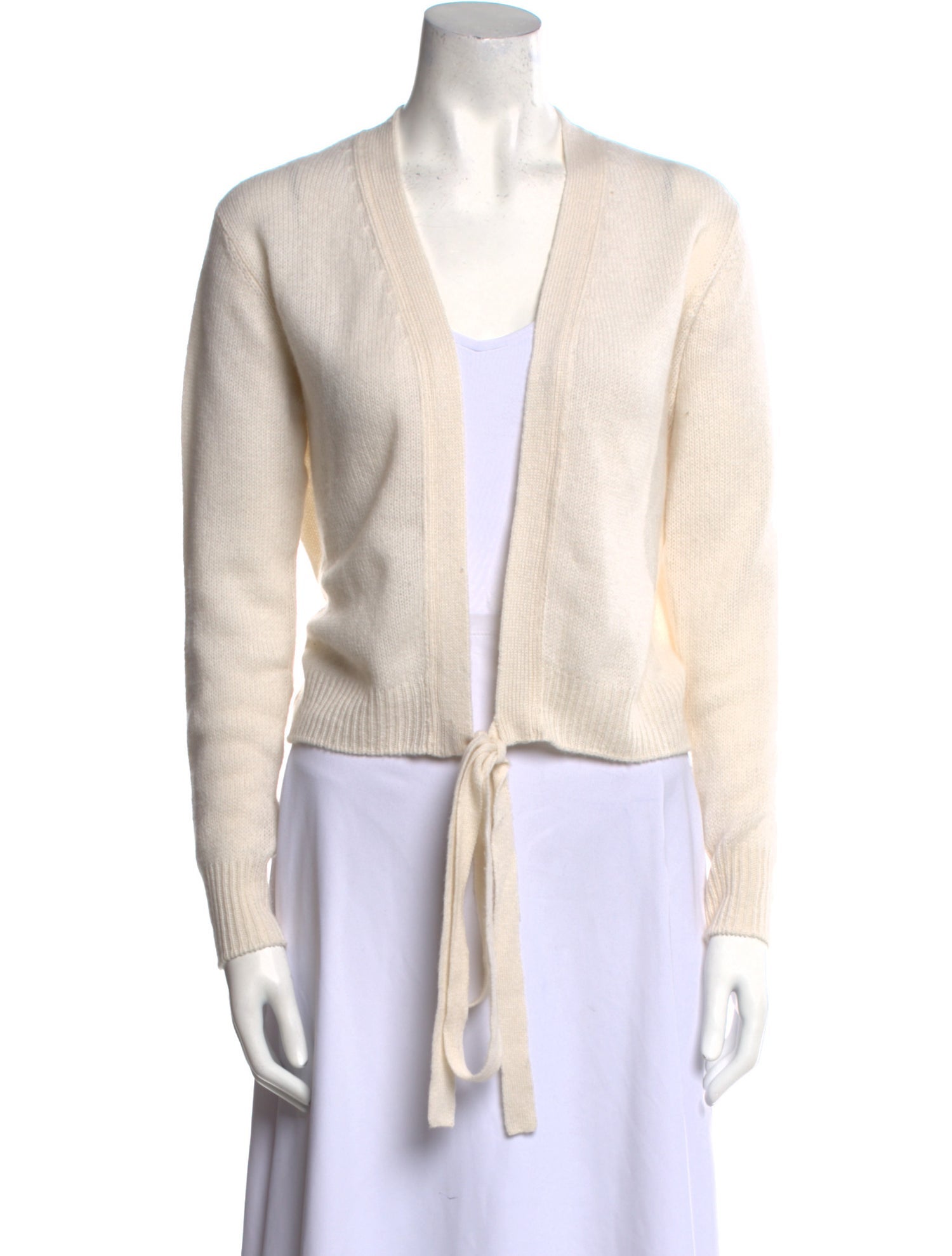 Christian Dior Cashmere Open Front Sweater