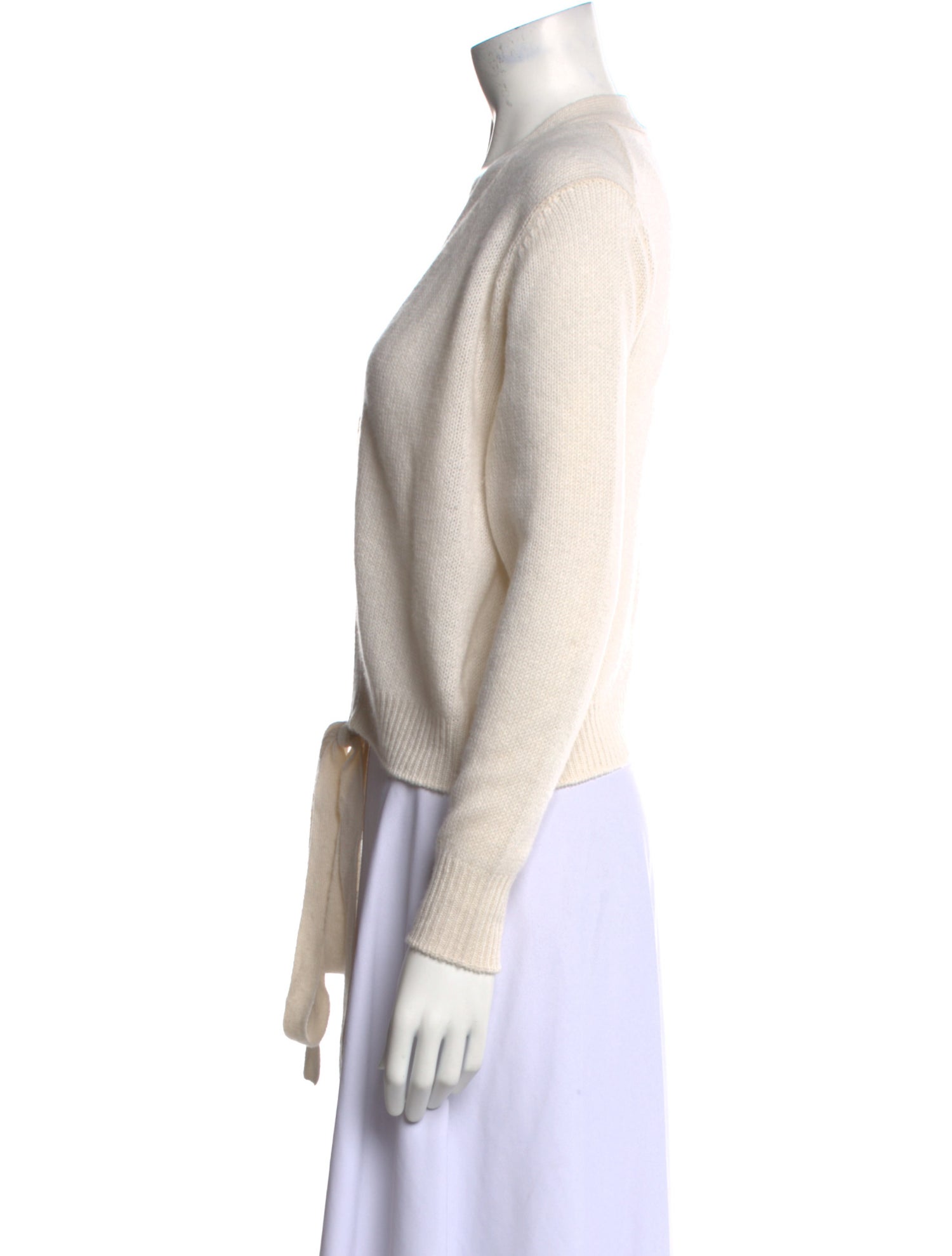 Christian Dior Cashmere Open Front Sweater