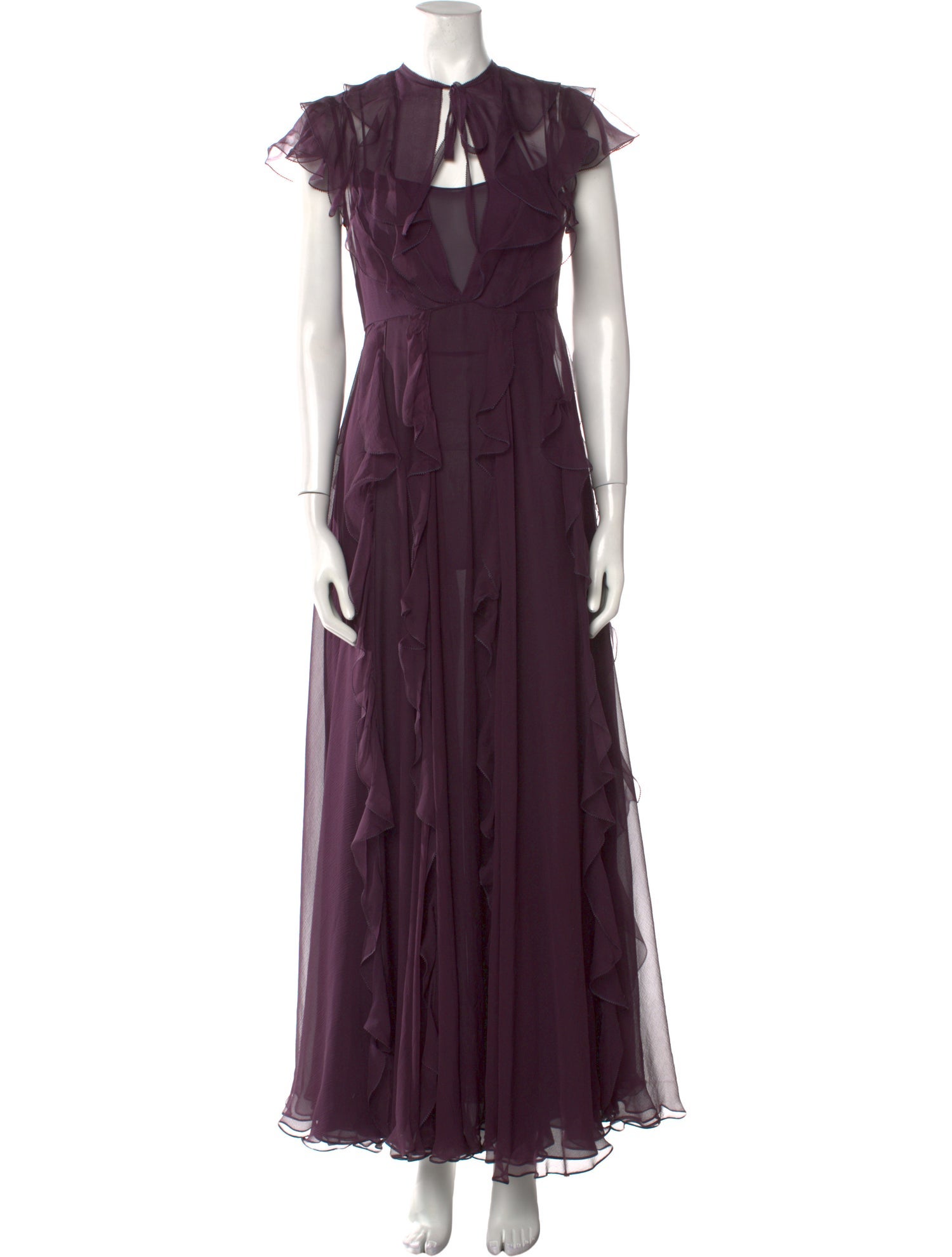 Christian Dior Silk Long Dress