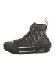 Christian Dior Diorissimo Pattern Canvas Wedge Sneakers