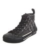 Christian Dior Diorissimo Pattern Canvas Wedge Sneakers