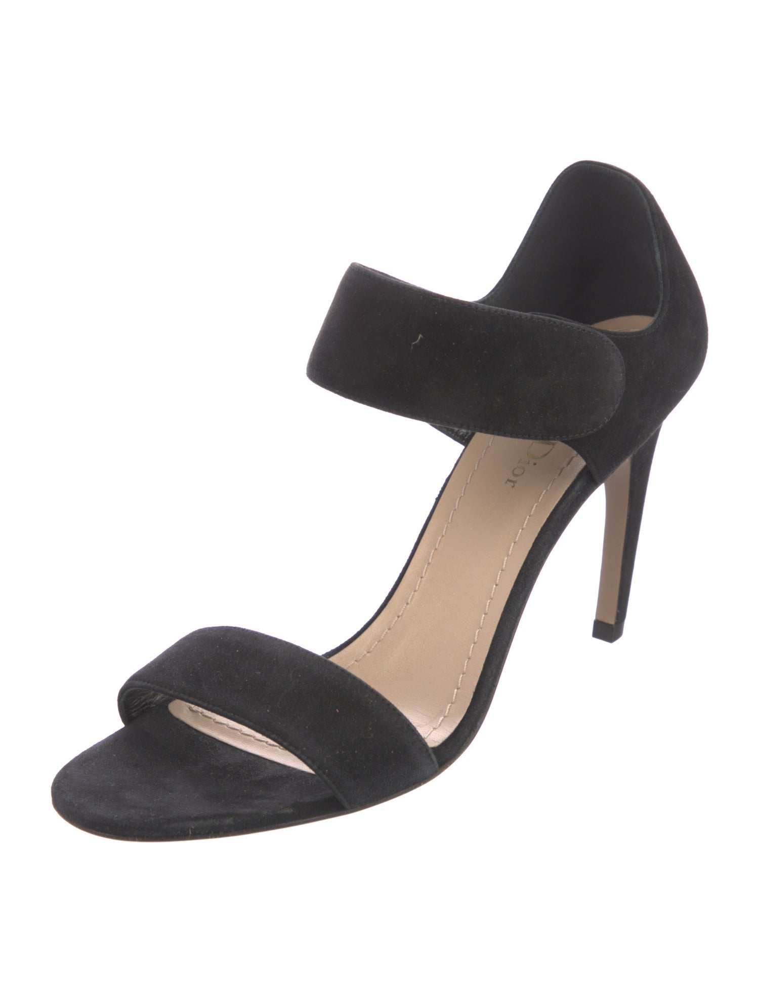 Christian Dior Suede Studded Accents Sandals