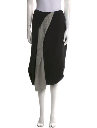 Christian Dior Silk Knee-Length Skirt