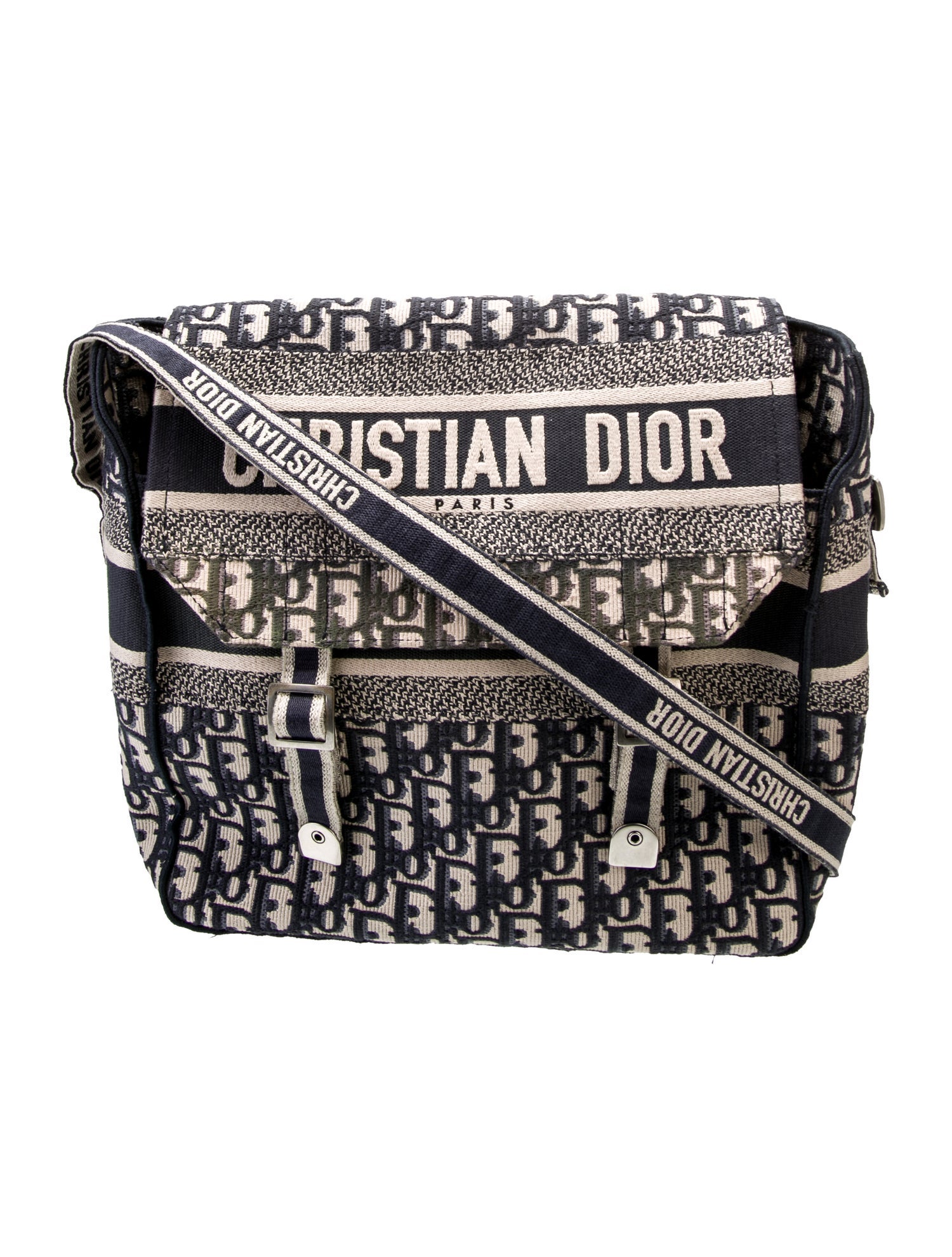 Christian Dior Oblique Jacquard Diorcamp Medium