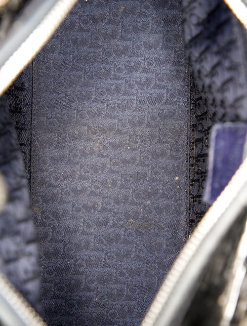 Christian Dior Patent Leather Top Handle Bag