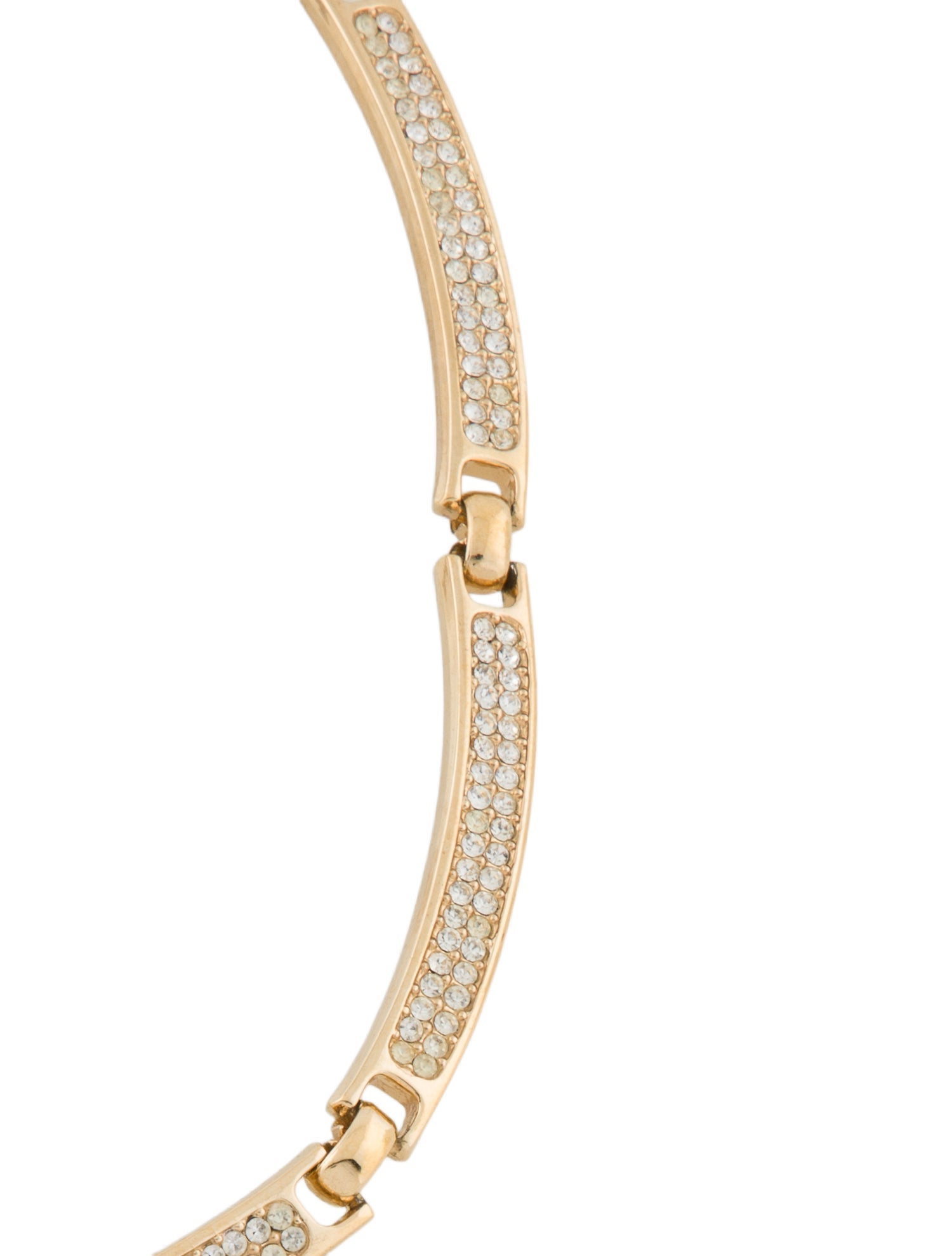 Christian Dior Vintage Crystal Collar Necklace