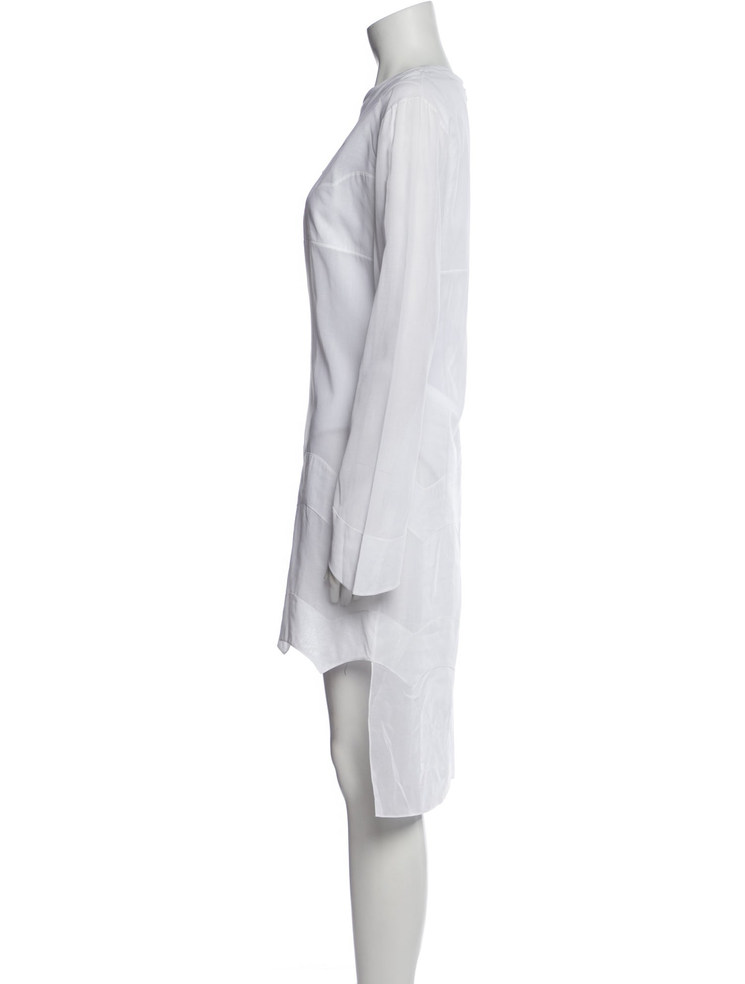 Christian Dior Crew Neck Midi Length Dress