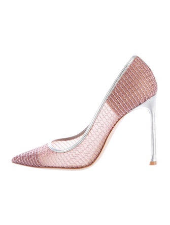 Christian Dior Wired Pointed Toe Pumps