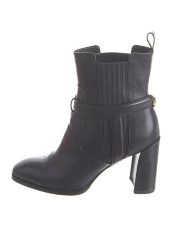 Christian Dior Leather Combat Boots