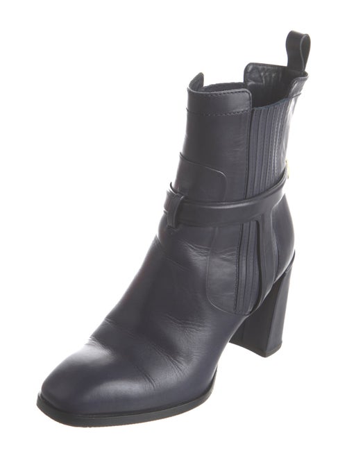 Christian Dior Leather Combat Boots
