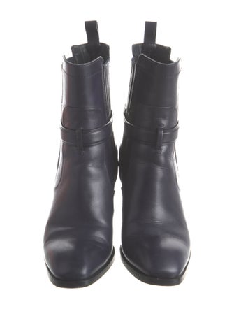 Christian Dior Leather Combat Boots