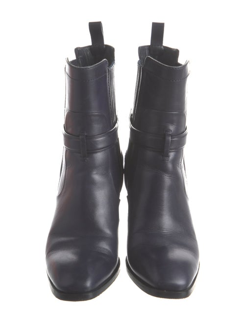 Christian Dior Leather Combat Boots