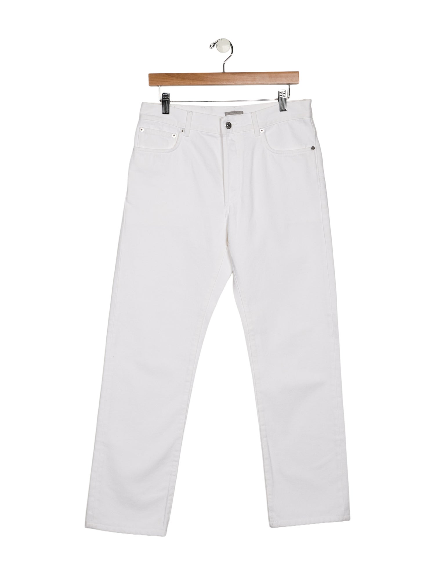 Christian Dior High-Rise Straight Leg Jeans