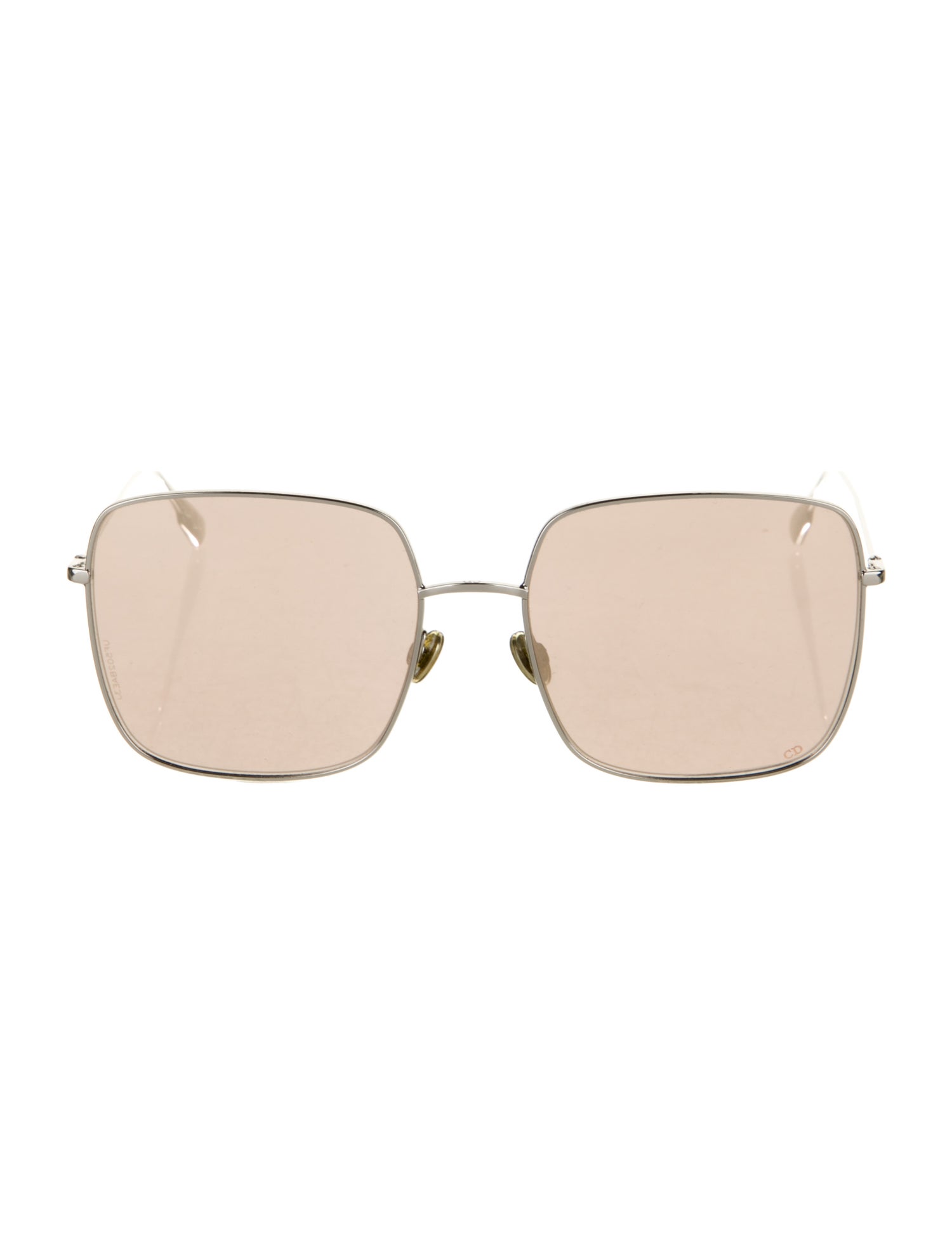 Christian Dior Square Mirrored Sunglasses