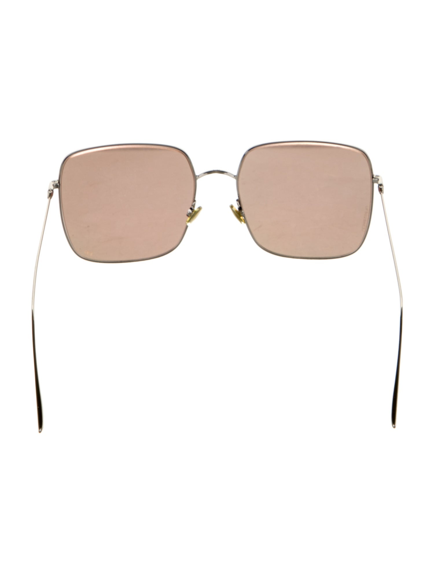 Christian Dior Square Mirrored Sunglasses