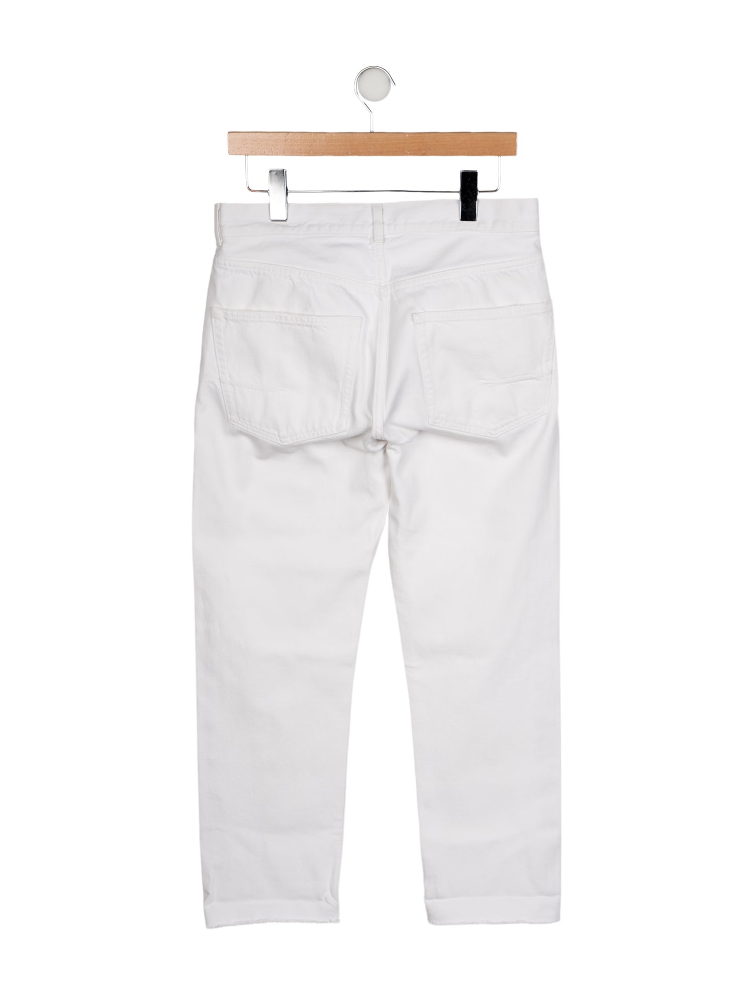 Christian Dior Mid-Rise Straight Leg Jeans