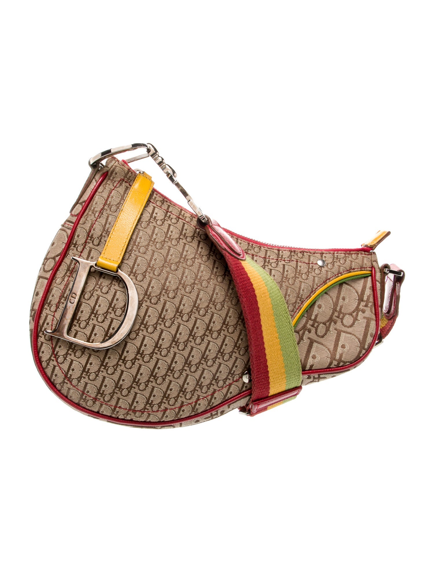 Pinko Chain-Link Trimmed Raffia Shoulder Bag - Neutrals