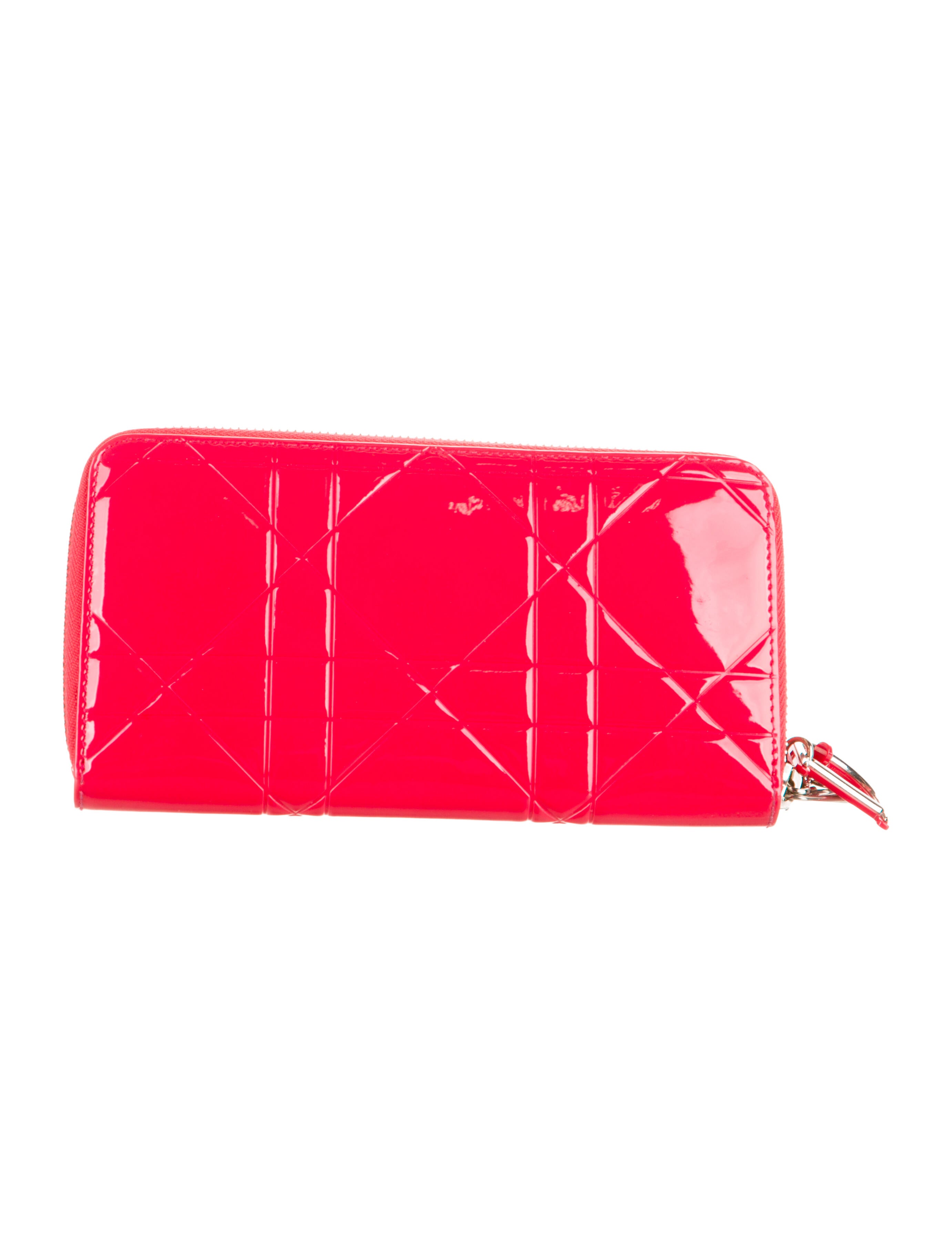 Christian Dior 2012 Cannage Tutti Voyaguer Wallet