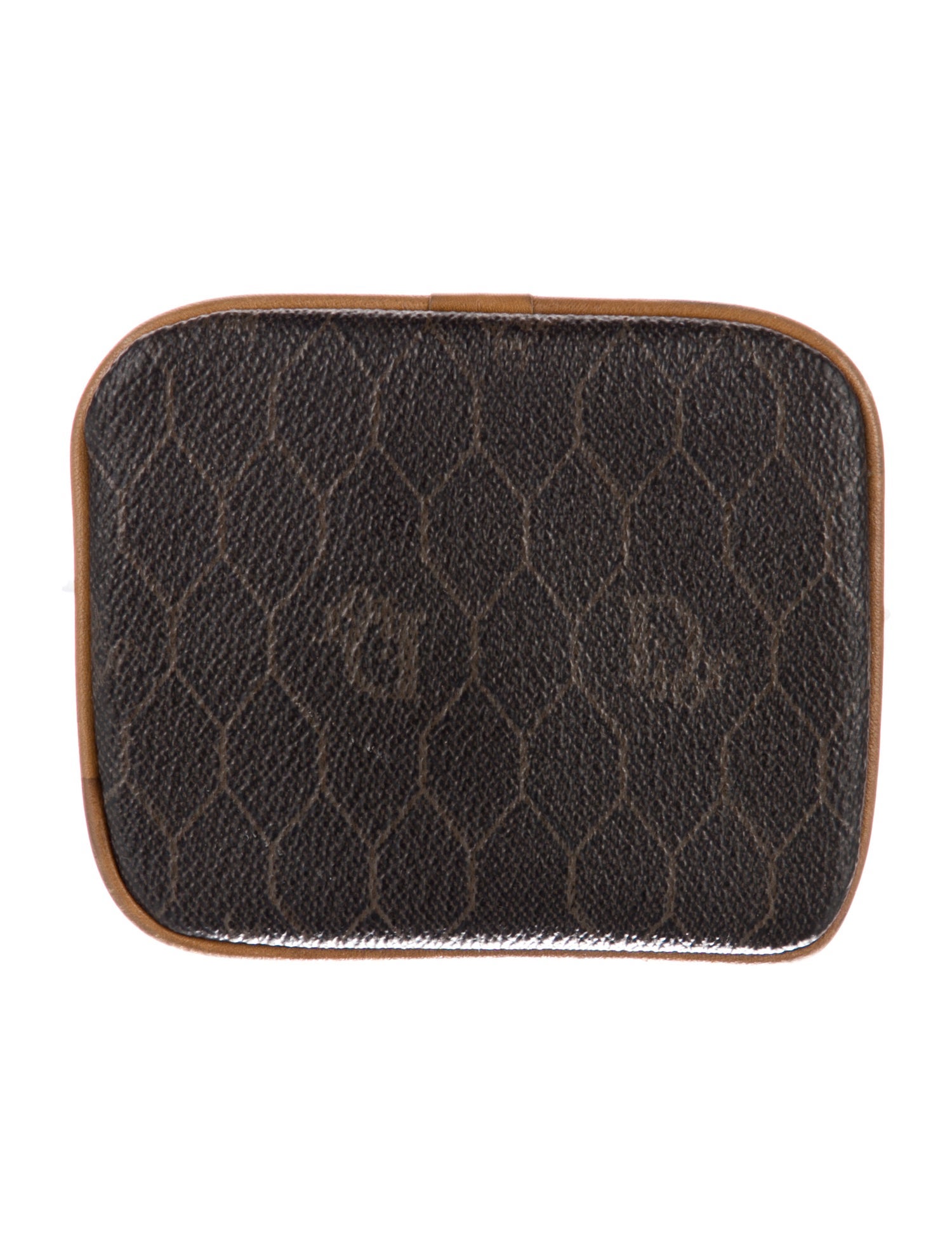 Christian Dior Vintage Printed Coin Pouch